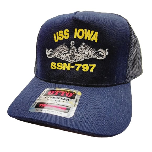 USS IOWA SSN-797 Embroidered Baseball Hat - Picture 2 of 4
